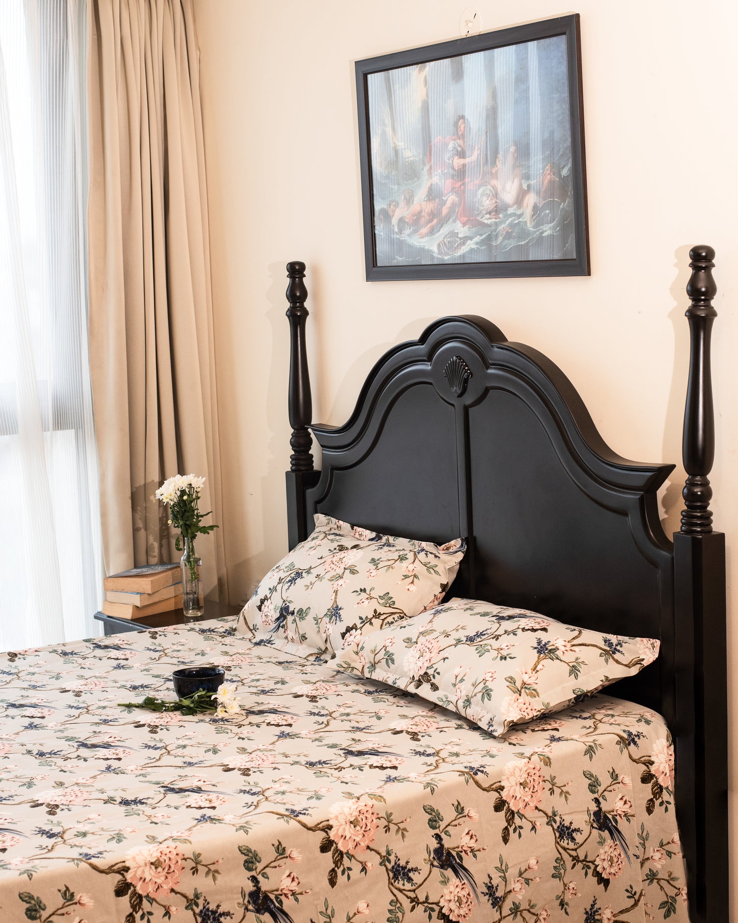 Floral Whispers Bedsheet
