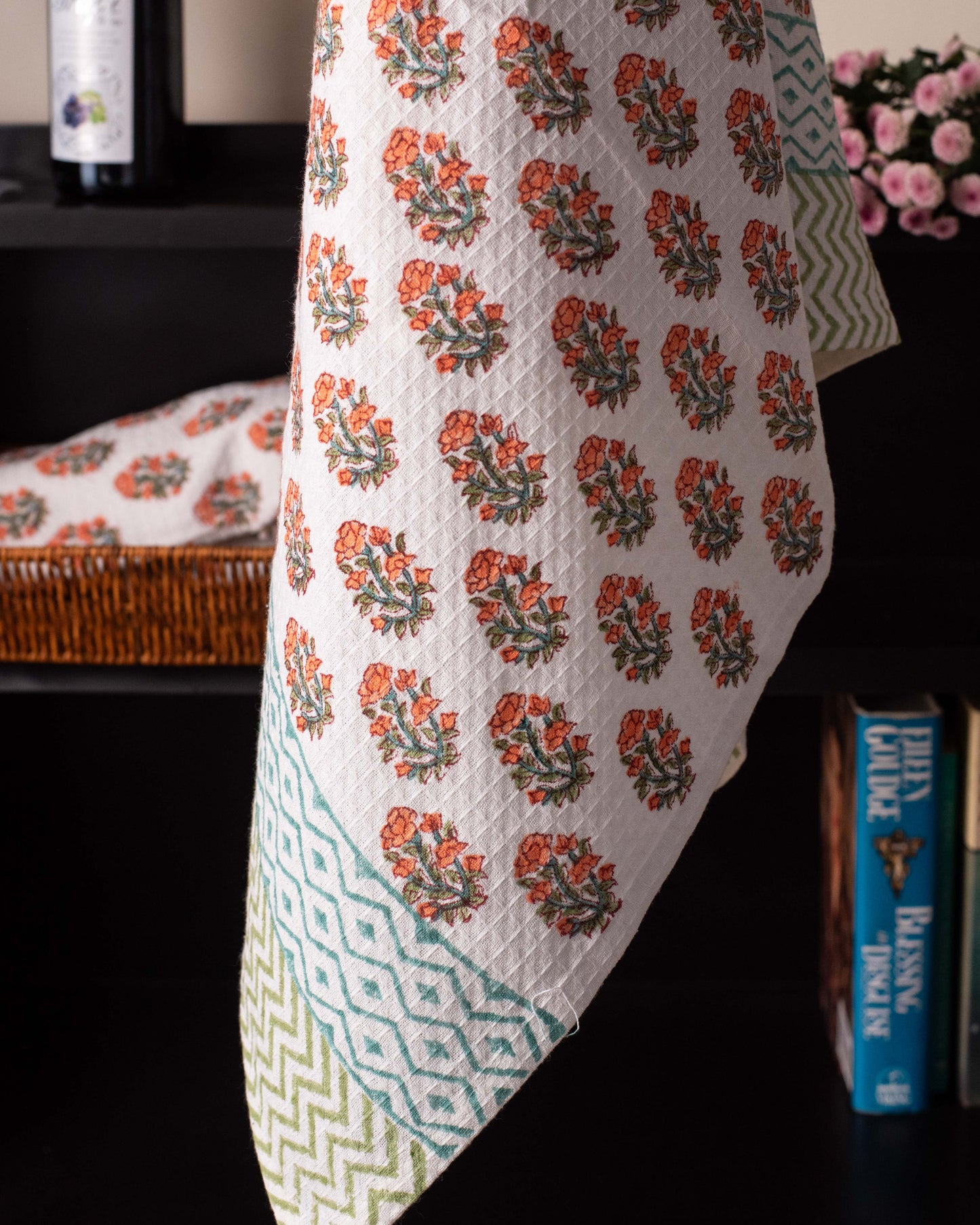 Tangerine Blossom Towel