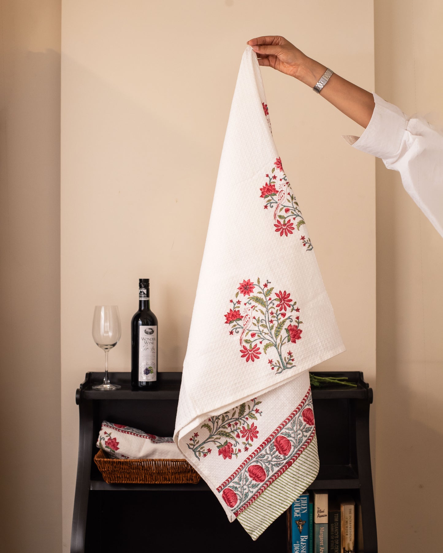 Crimson Haven Towel