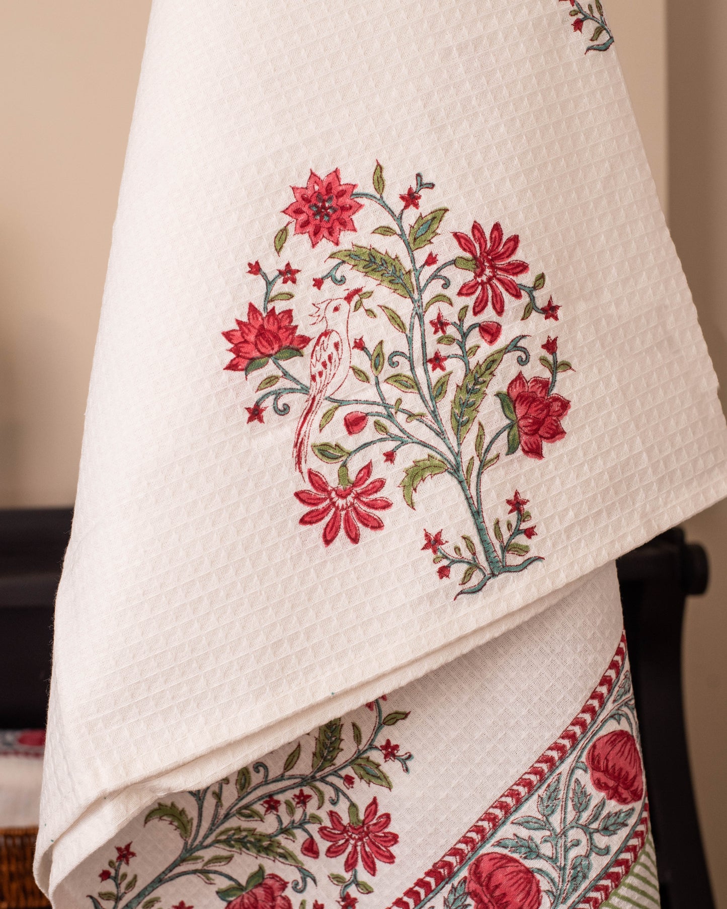 Crimson Haven Towel