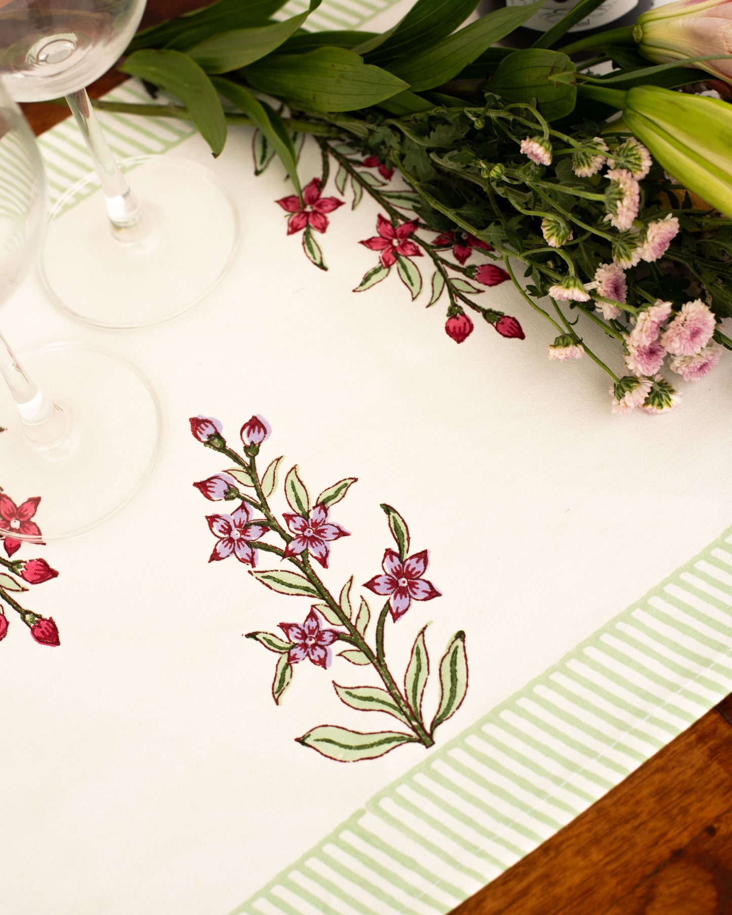 Royal Lily Garden Runner