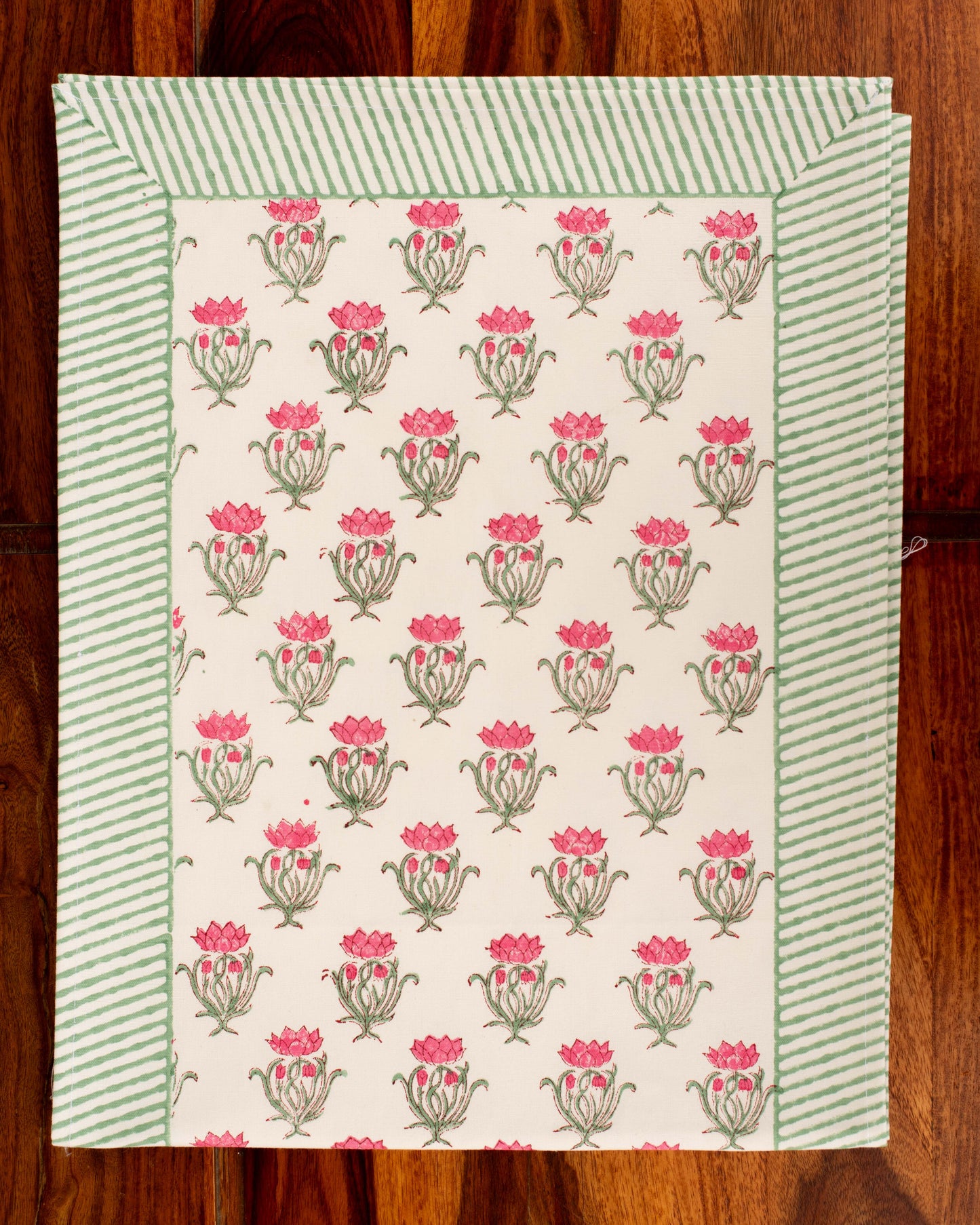 Soft Pink Lotus Runner