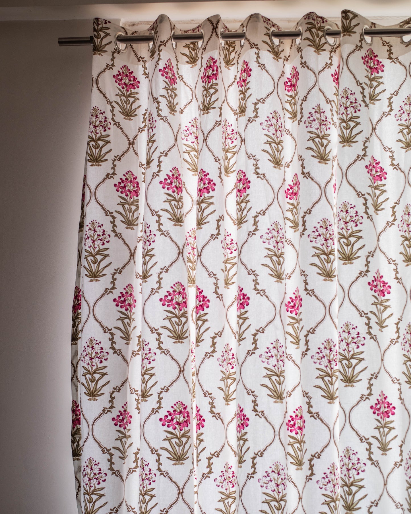 Pink & Ruby Curtains