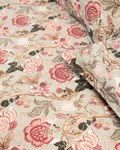 Pomegranate Waves Bedsheet