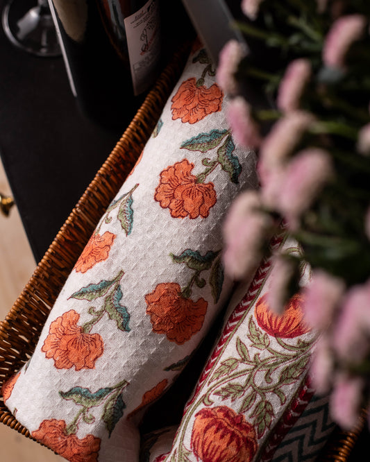 Sunset Blossom Towel