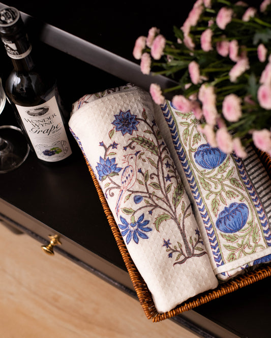 Azure Harmony Towel