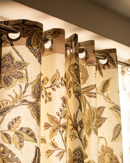Olive Canopy Curtains