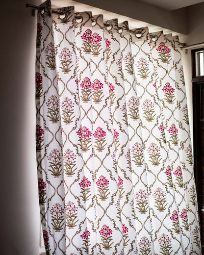 Pink & Ruby Curtains