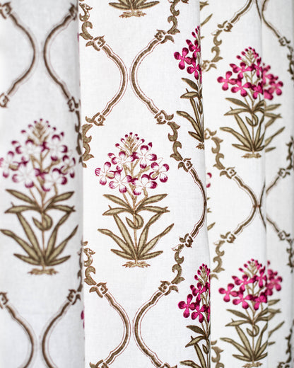 Pink & Ruby Curtains