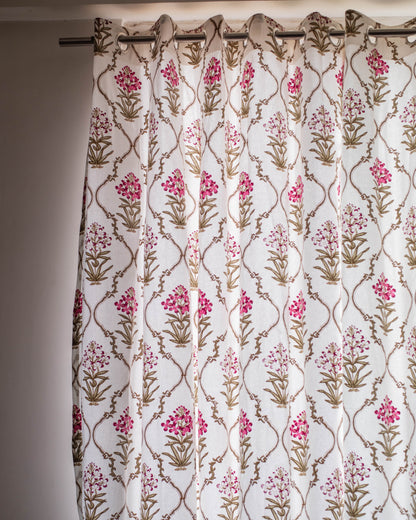 Pink & Ruby Curtains